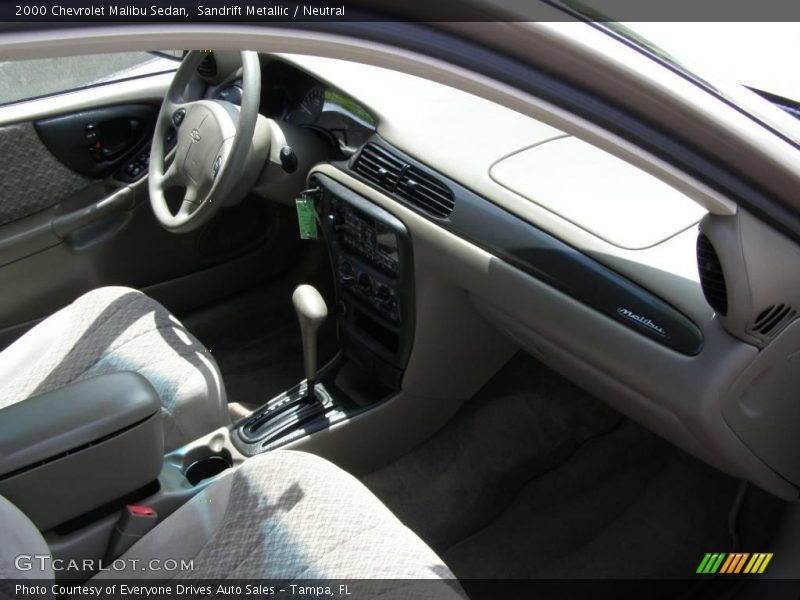 Sandrift Metallic / Neutral 2000 Chevrolet Malibu Sedan