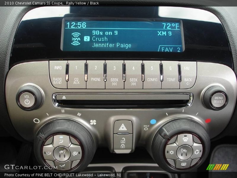 Rally Yellow / Black 2010 Chevrolet Camaro SS Coupe