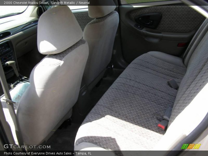 Sandrift Metallic / Neutral 2000 Chevrolet Malibu Sedan
