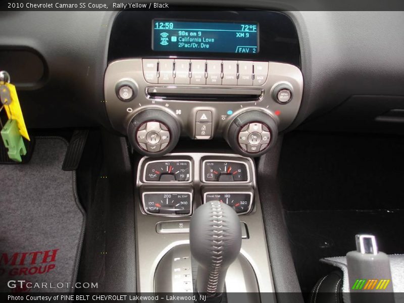Rally Yellow / Black 2010 Chevrolet Camaro SS Coupe