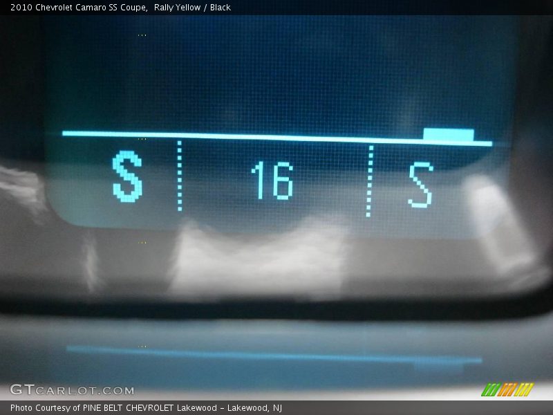 Rally Yellow / Black 2010 Chevrolet Camaro SS Coupe
