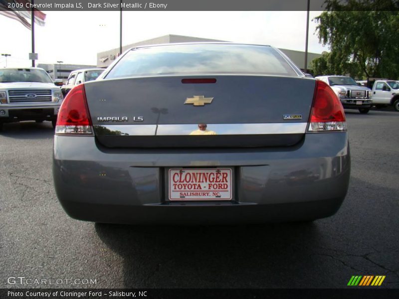 Dark Silver Metallic / Ebony 2009 Chevrolet Impala LS