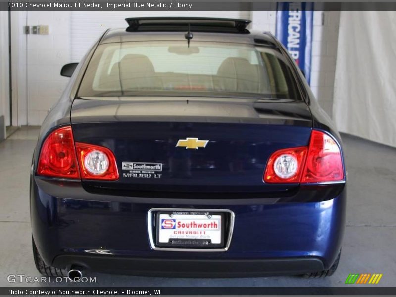 Imperial Blue Metallic / Ebony 2010 Chevrolet Malibu LT Sedan