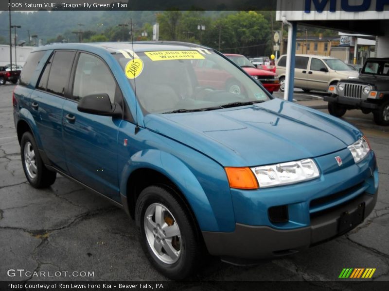 Dragon Fly Green / Tan 2005 Saturn VUE