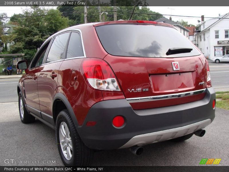 Ruby Red / Gray 2008 Saturn VUE XE 3.5 AWD