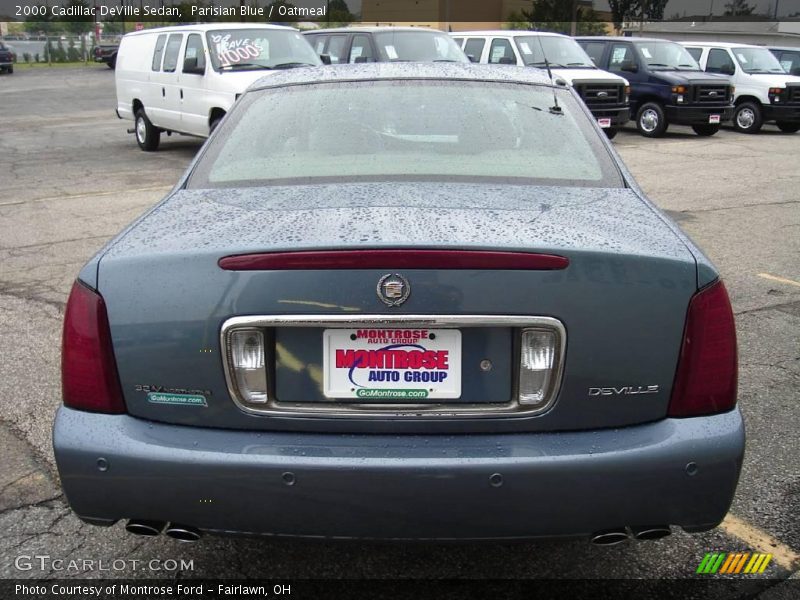 Parisian Blue / Oatmeal 2000 Cadillac DeVille Sedan