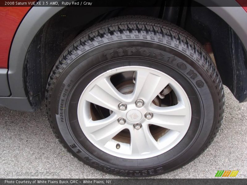 Ruby Red / Gray 2008 Saturn VUE XE 3.5 AWD