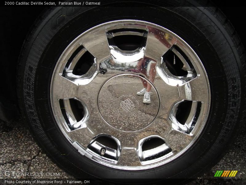 Parisian Blue / Oatmeal 2000 Cadillac DeVille Sedan