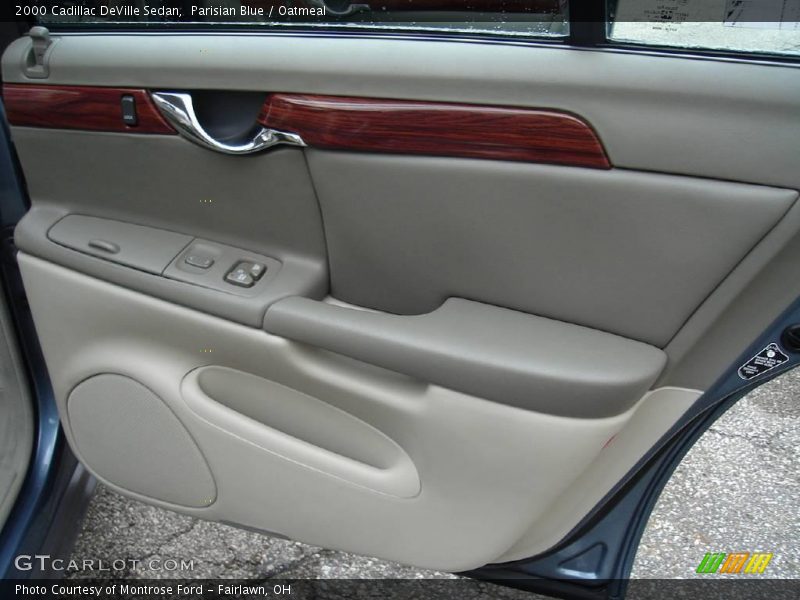 Parisian Blue / Oatmeal 2000 Cadillac DeVille Sedan