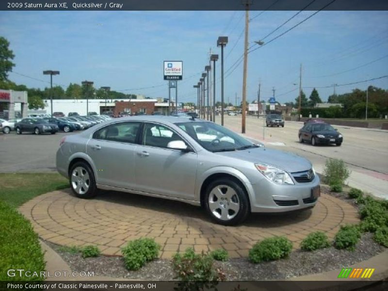 Quicksilver / Gray 2009 Saturn Aura XE