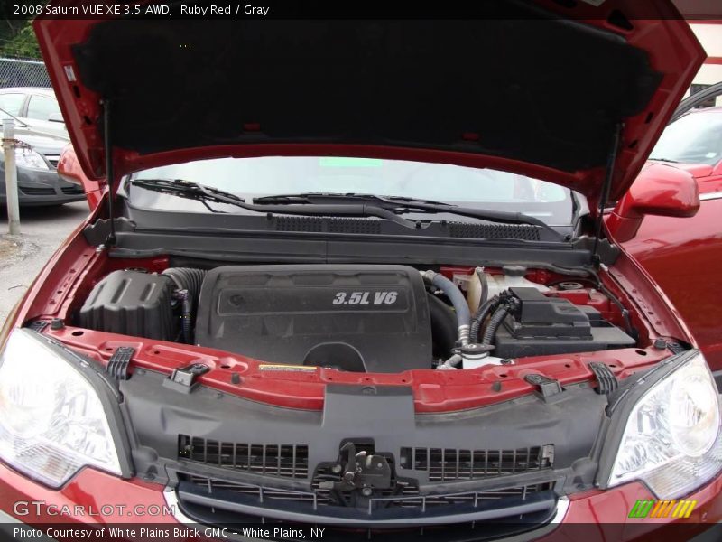 Ruby Red / Gray 2008 Saturn VUE XE 3.5 AWD