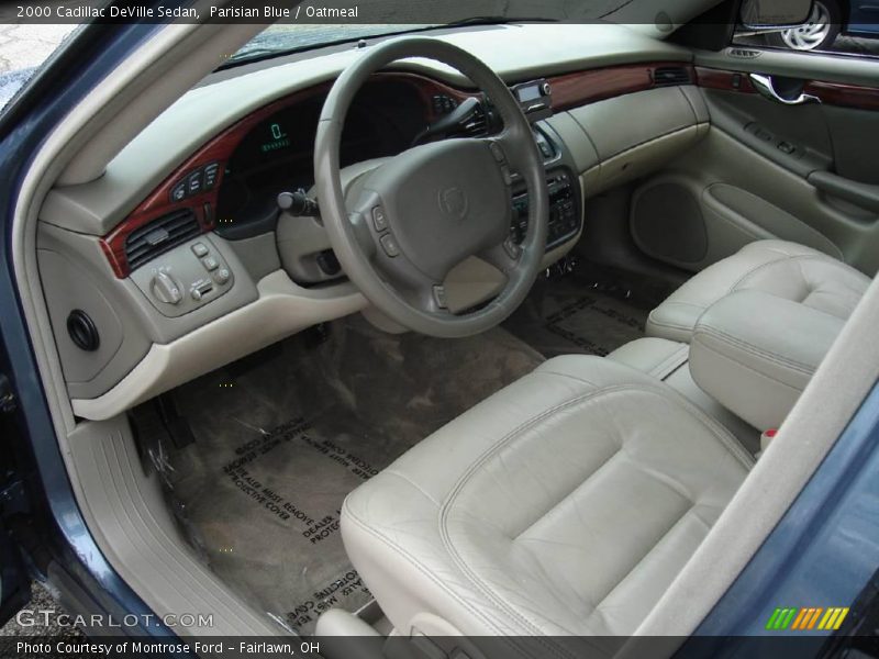 Parisian Blue / Oatmeal 2000 Cadillac DeVille Sedan