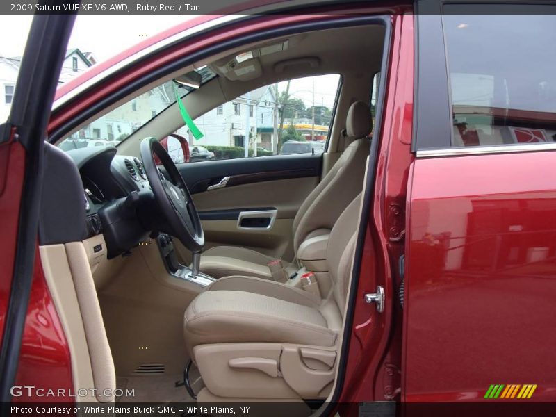 Ruby Red / Tan 2009 Saturn VUE XE V6 AWD