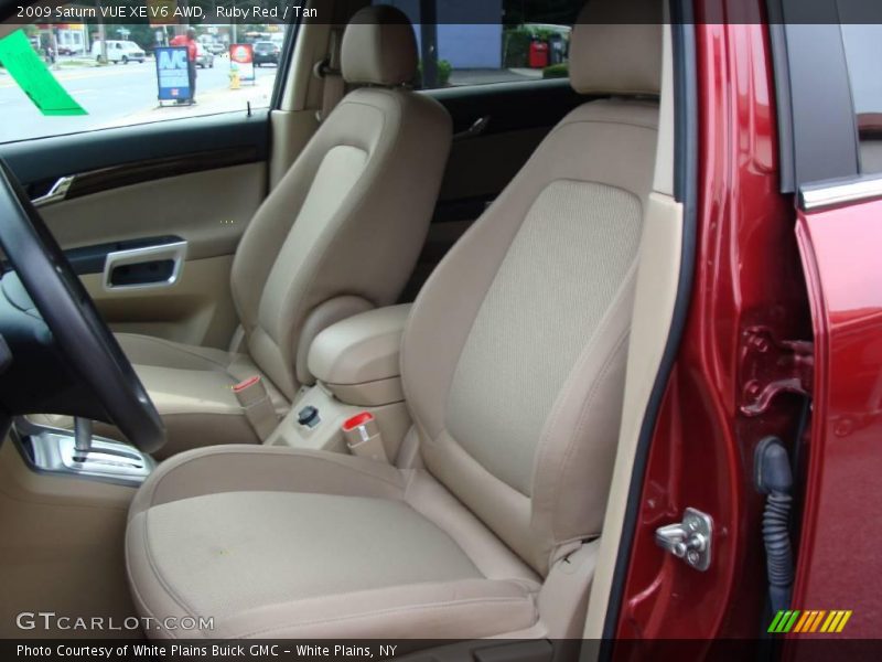Ruby Red / Tan 2009 Saturn VUE XE V6 AWD