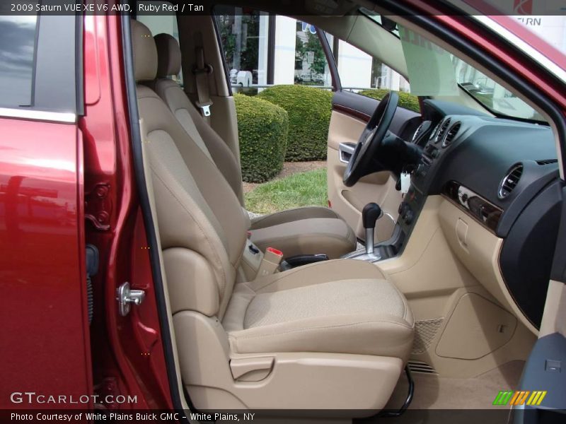 Ruby Red / Tan 2009 Saturn VUE XE V6 AWD