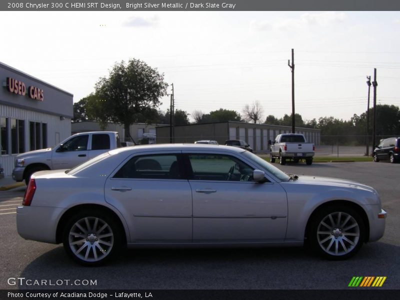 Bright Silver Metallic / Dark Slate Gray 2008 Chrysler 300 C HEMI SRT Design