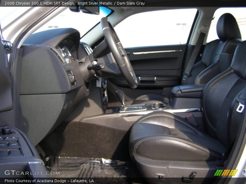 Bright Silver Metallic / Dark Slate Gray 2008 Chrysler 300 C HEMI SRT Design