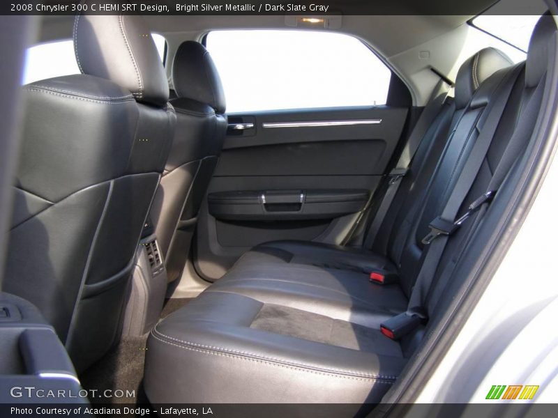 Bright Silver Metallic / Dark Slate Gray 2008 Chrysler 300 C HEMI SRT Design