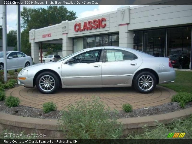 Bright Silver Metallic / Dark Slate Gray 2001 Chrysler 300 M Sedan