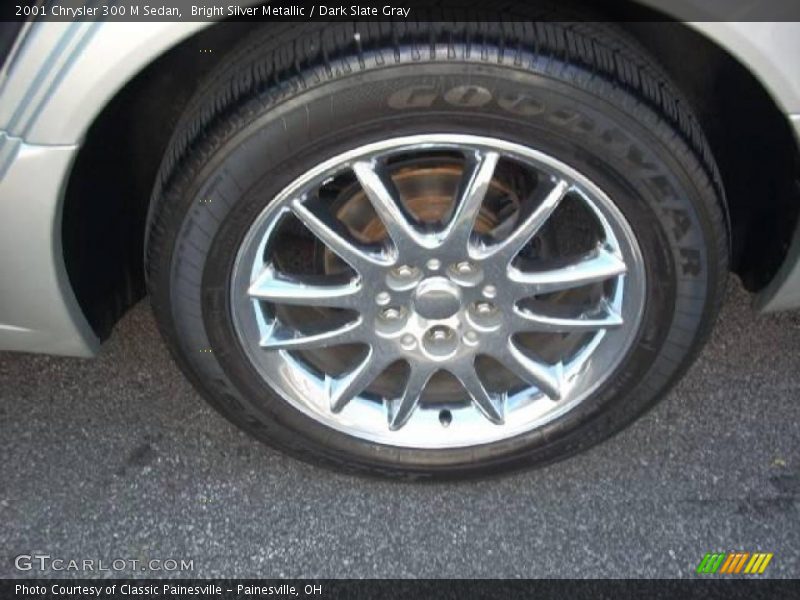 Bright Silver Metallic / Dark Slate Gray 2001 Chrysler 300 M Sedan