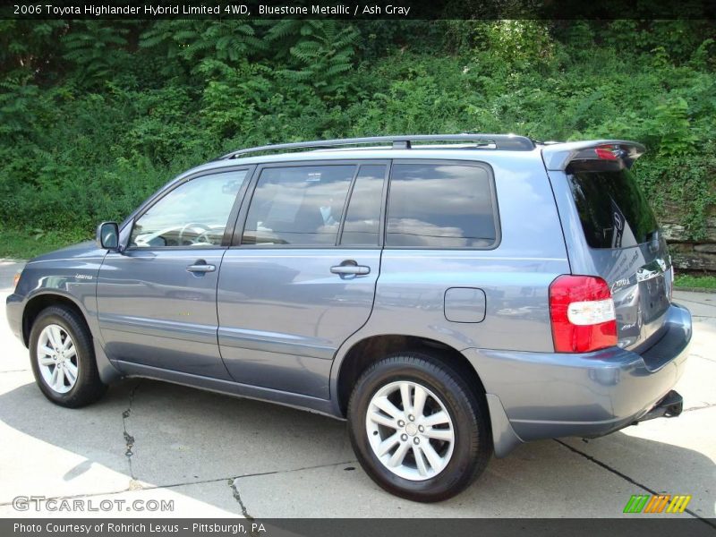 Bluestone Metallic / Ash Gray 2006 Toyota Highlander Hybrid Limited 4WD