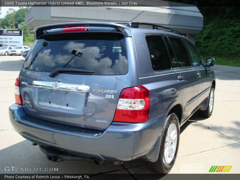 Bluestone Metallic / Ash Gray 2006 Toyota Highlander Hybrid Limited 4WD