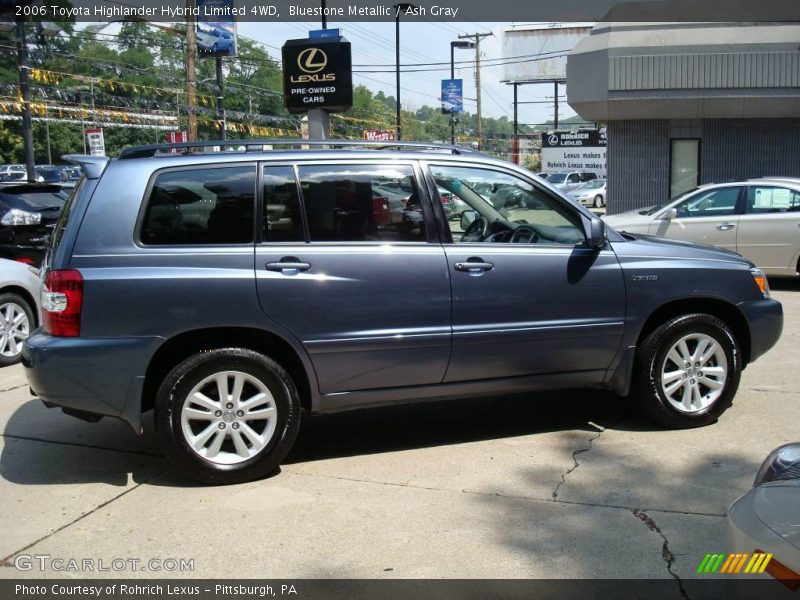 Bluestone Metallic / Ash Gray 2006 Toyota Highlander Hybrid Limited 4WD