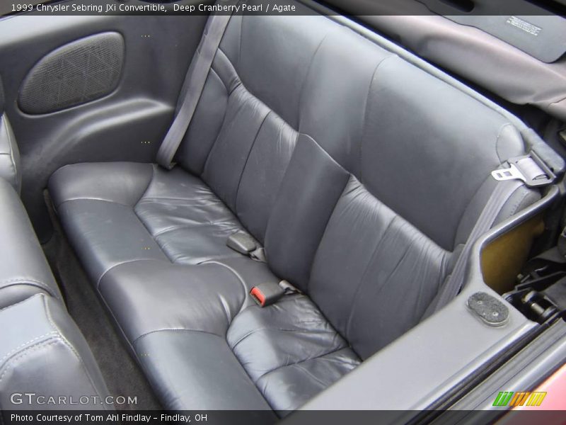 Deep Cranberry Pearl / Agate 1999 Chrysler Sebring JXi Convertible