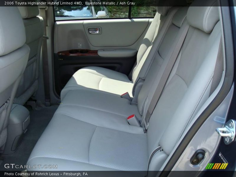 Bluestone Metallic / Ash Gray 2006 Toyota Highlander Hybrid Limited 4WD