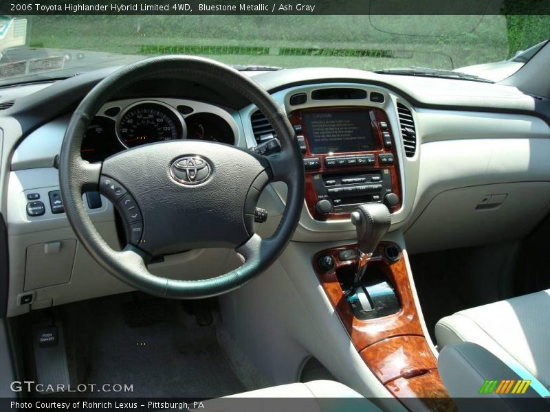 Bluestone Metallic / Ash Gray 2006 Toyota Highlander Hybrid Limited 4WD