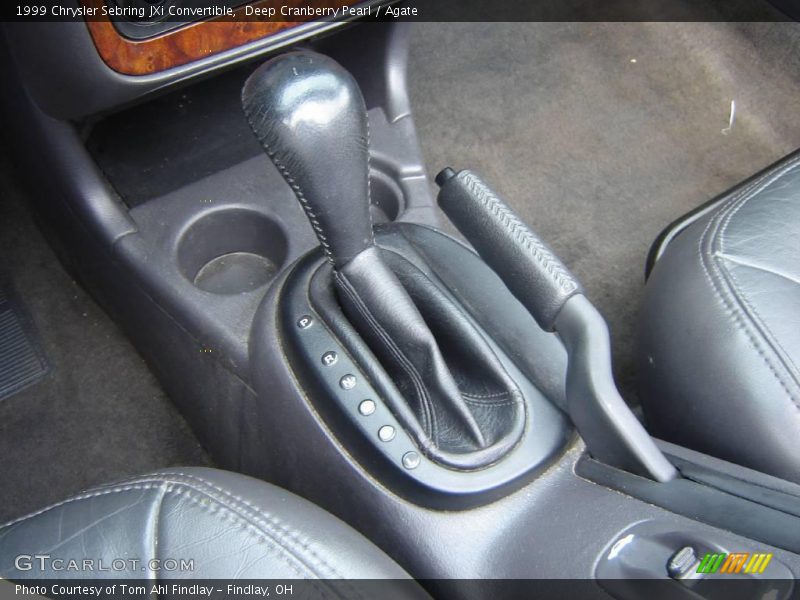 Deep Cranberry Pearl / Agate 1999 Chrysler Sebring JXi Convertible
