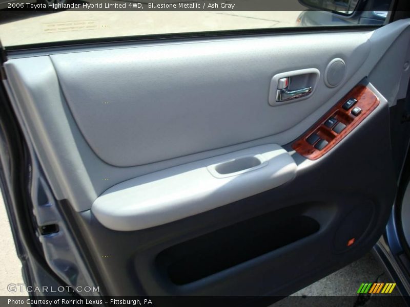 Bluestone Metallic / Ash Gray 2006 Toyota Highlander Hybrid Limited 4WD