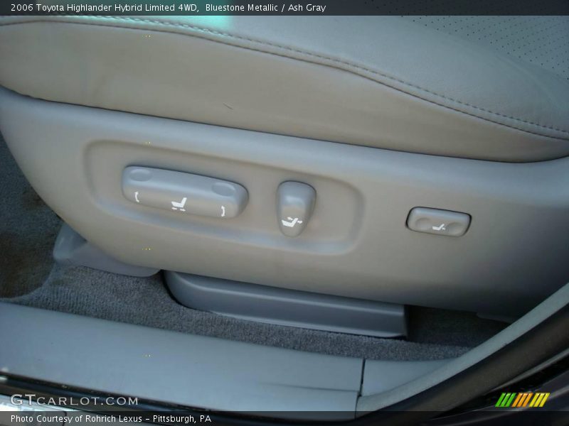 Bluestone Metallic / Ash Gray 2006 Toyota Highlander Hybrid Limited 4WD