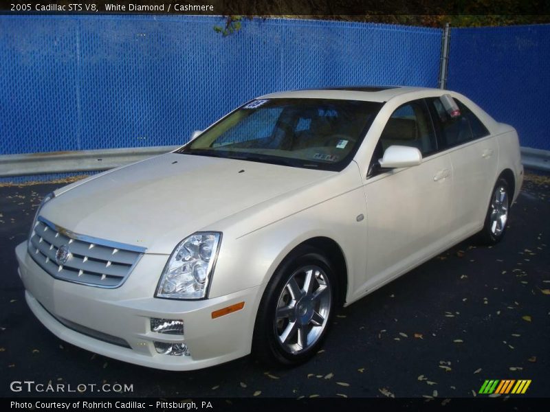 White Diamond / Cashmere 2005 Cadillac STS V8