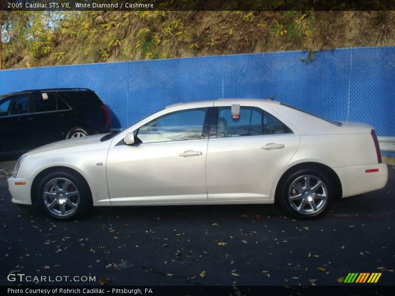 White Diamond / Cashmere 2005 Cadillac STS V8