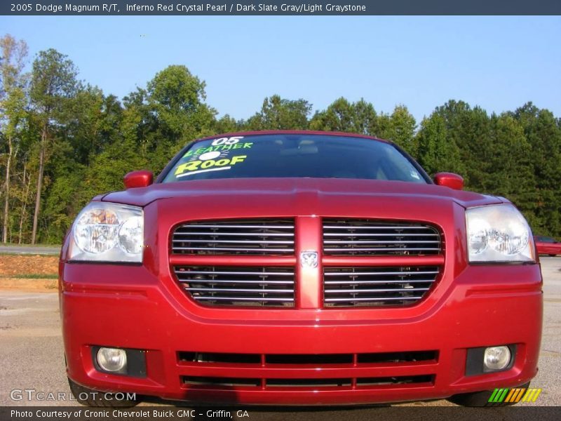 Inferno Red Crystal Pearl / Dark Slate Gray/Light Graystone 2005 Dodge Magnum R/T