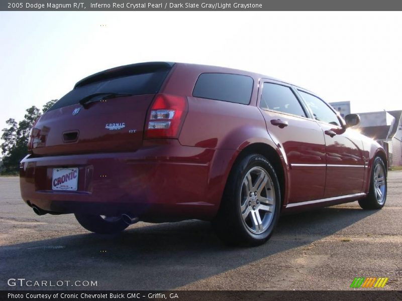 Inferno Red Crystal Pearl / Dark Slate Gray/Light Graystone 2005 Dodge Magnum R/T