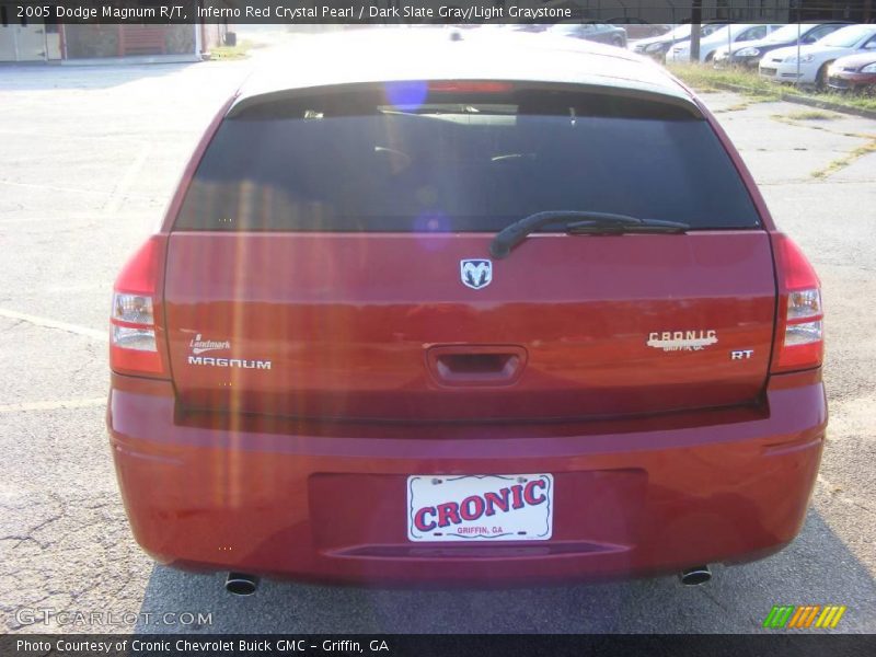 Inferno Red Crystal Pearl / Dark Slate Gray/Light Graystone 2005 Dodge Magnum R/T