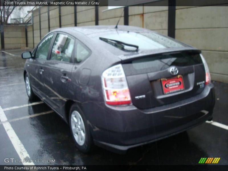 Magnetic Gray Metallic / Gray 2008 Toyota Prius Hybrid