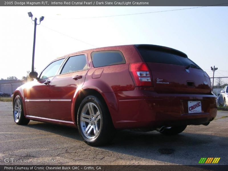 Inferno Red Crystal Pearl / Dark Slate Gray/Light Graystone 2005 Dodge Magnum R/T