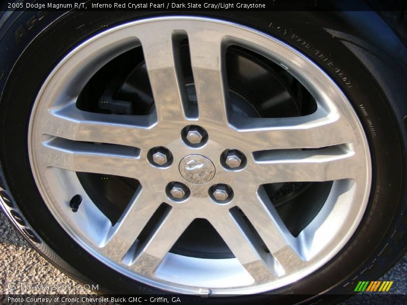 Inferno Red Crystal Pearl / Dark Slate Gray/Light Graystone 2005 Dodge Magnum R/T