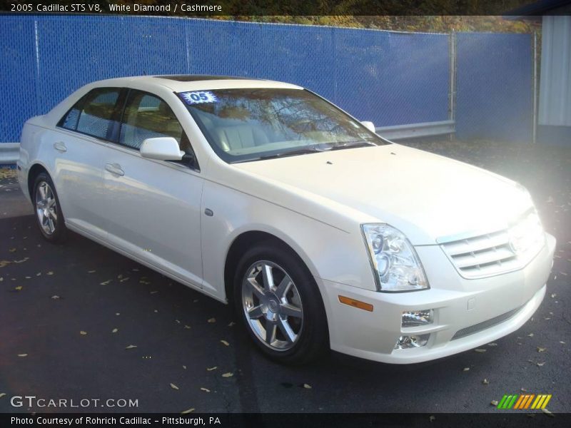 White Diamond / Cashmere 2005 Cadillac STS V8