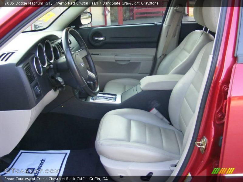 Inferno Red Crystal Pearl / Dark Slate Gray/Light Graystone 2005 Dodge Magnum R/T