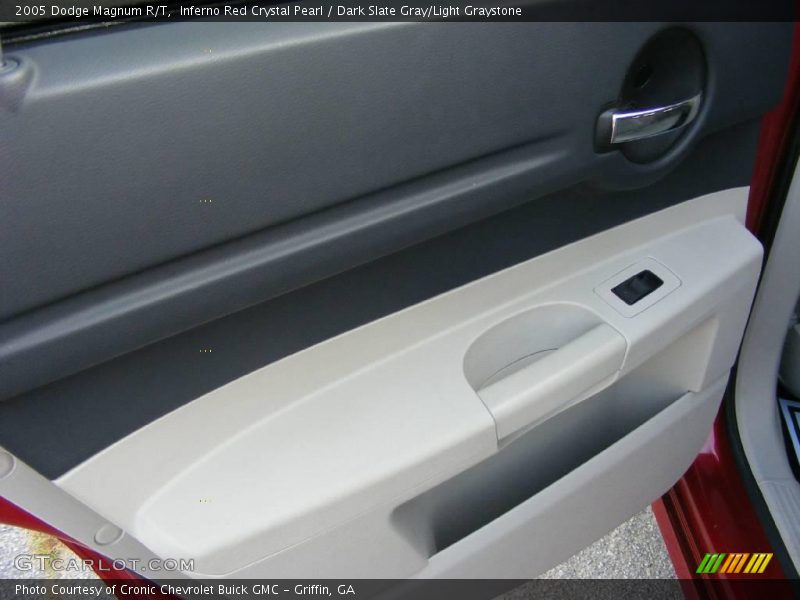 Inferno Red Crystal Pearl / Dark Slate Gray/Light Graystone 2005 Dodge Magnum R/T