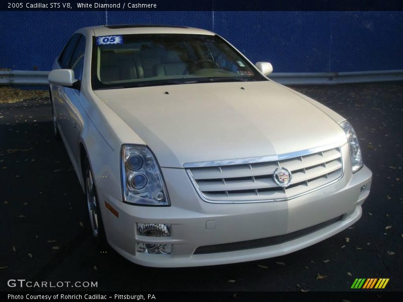 White Diamond / Cashmere 2005 Cadillac STS V8