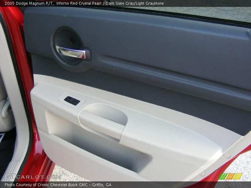 Inferno Red Crystal Pearl / Dark Slate Gray/Light Graystone 2005 Dodge Magnum R/T