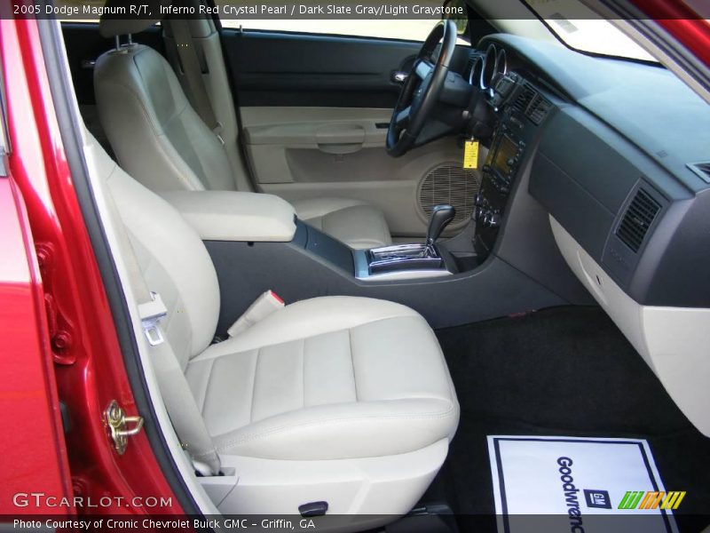 Inferno Red Crystal Pearl / Dark Slate Gray/Light Graystone 2005 Dodge Magnum R/T