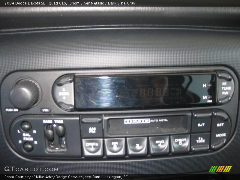Bright Silver Metallic / Dark Slate Gray 2004 Dodge Dakota SLT Quad Cab