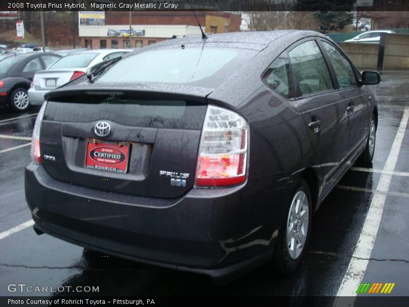 Magnetic Gray Metallic / Gray 2008 Toyota Prius Hybrid