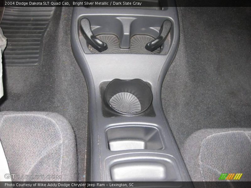 Bright Silver Metallic / Dark Slate Gray 2004 Dodge Dakota SLT Quad Cab